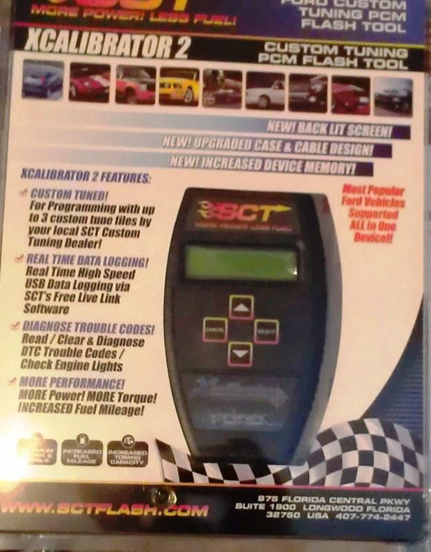 Sct xcalibrator 2 (most popular ford vehicles supported)