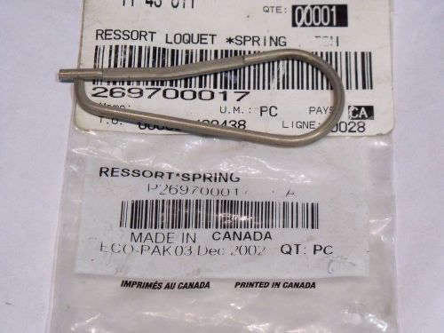 Nos ski doo 269700017 seat latch spring expedition skandic