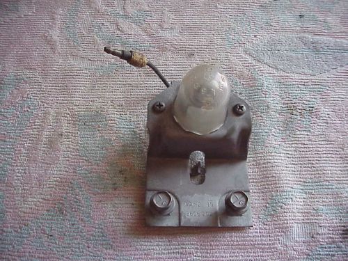 Mopar 1967 68 69 a body license plate light #2606202