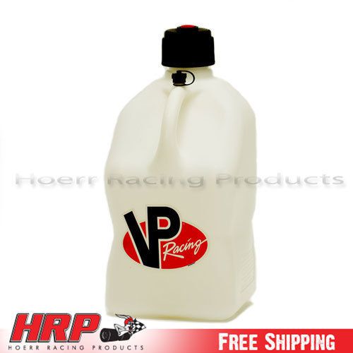 Vp racing fuels 3522 white motorsport jug - 5 gallon capacity - 2 pack