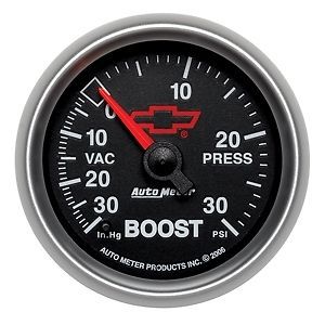 Auto meter 3603-00406 sport-comp gm performance gauge 2-1/16&#034; boost/vacuum