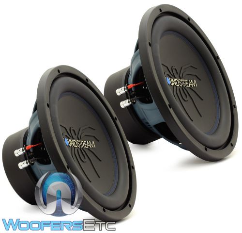 (2) soundstream rub.124 12" 2000w max dual 4-ohm rubicon subwoofers speakers new
