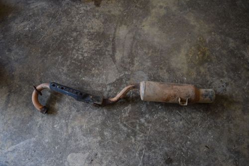 C3-13 full exhaust muffler honda atc 250 es big red three wheeler older free sh