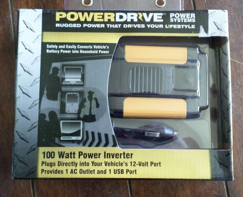Power drive power systems 100 watt power inverter- item# rppd100