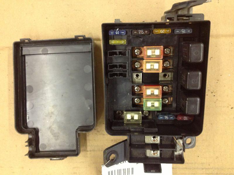 1993 honda del sol under hood fuse box
