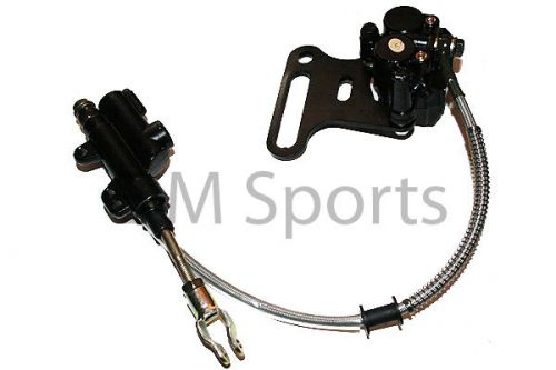 Chinese dirt pit bike baja ssr 70cc - 200cc foot brake master cylinder &amp; caliper