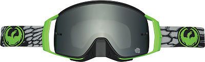 Dragon nfx2 nate adams frameless snow goggles black/green/injected ion lens