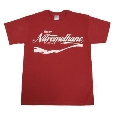 T-shirt cotton enjoy nitromethane things go faster with nitro red men's 3x-lg