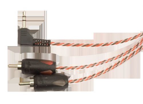 Stinger si436 4000 series 6 ft 3.5mm to stereo rca interconnects y adapter new