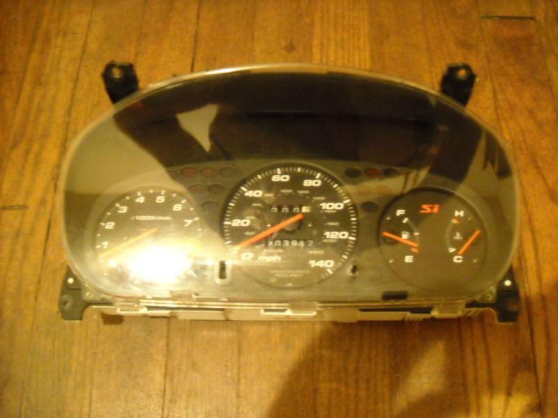 Purchase 1999 2000 Honda Civic SI OEM Odometer Gauge Cluster in
