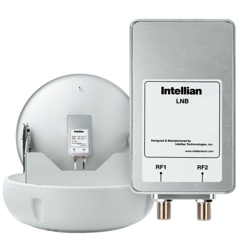 Intellian dla/latin lnb - 10.5ghz, 2 ports