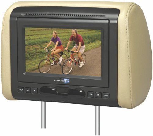 7"hdrst monitr w/dvd &amp; mu