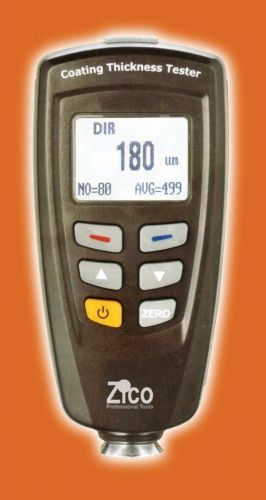 Zico zi-2260 coating thickness tester - meter paint gauge for metalwork and car