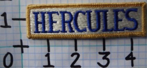 Vintage nos hercules motorcycle patch from the 70's 003