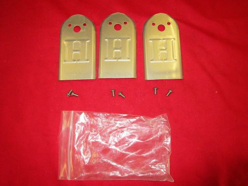 New howe stainless steel dzus style mounting plates