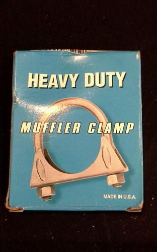Heavy duty muffler clamp e49