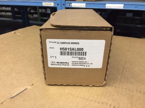 Subaru genuine 15-16 legacy/outback auto dimming mirror with compass h501sal000