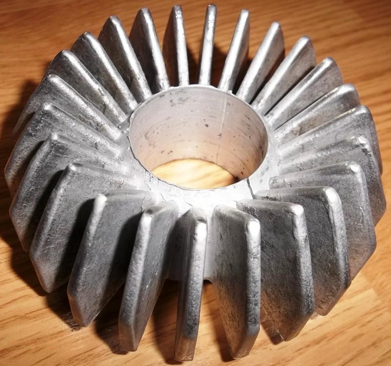 Bates Finned Exhaust Clamps 1.5