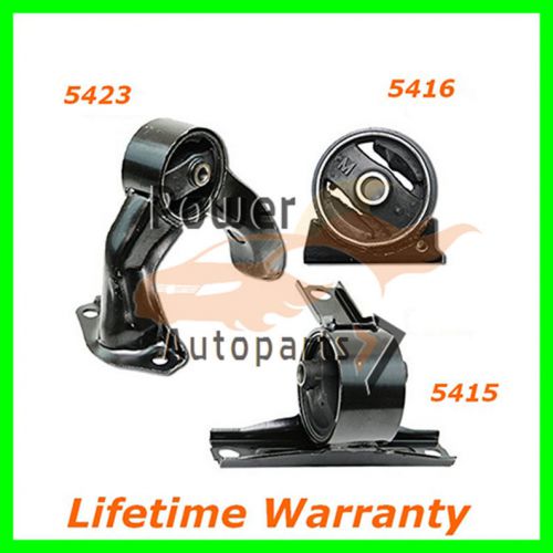 Engine motor mount set  for: 08/14 mitsubishi lancer w/o turbo,  2.0l