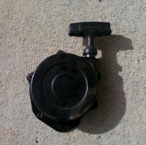 Kawasaki bayou 220 pull start recoil starter with rope and pull handle 1996