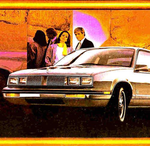 1985 olds calais &amp; firenza factory brochure-oldsmobile