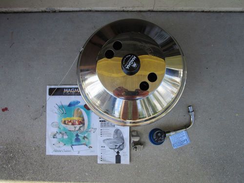 Marine-boating-sailing-magma stainless kettle grill-orig 14"-gas-new never used