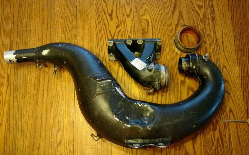 , yamaha superjet, factory pipe, type 4 dry pipe, factory pipe exhaust manifold