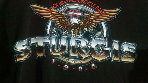 Vintage sturgis black hills rally 1994 harley-davidson tee-shirt size xl