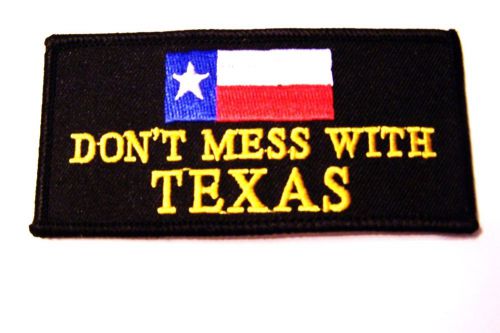 #0500 motorcycle vest patch don't mess with texas