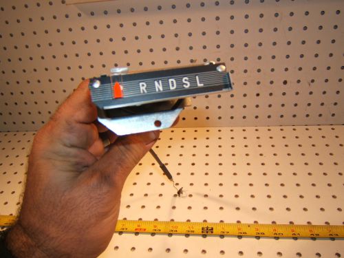 Mercedes w109,w108 automatic dash vdo gear genuine 1 indicator &amp;cable,1092700052