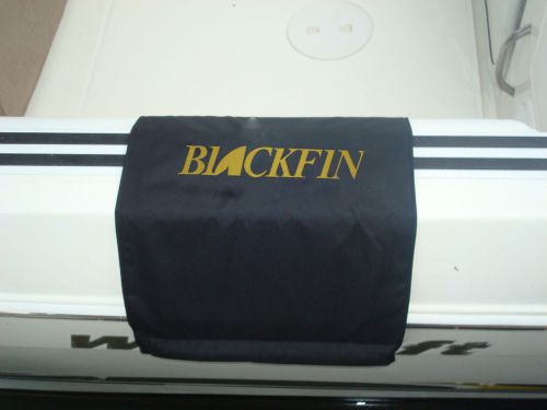 Blackfin embroidered boat gunwale boarding mat 24"x36"
