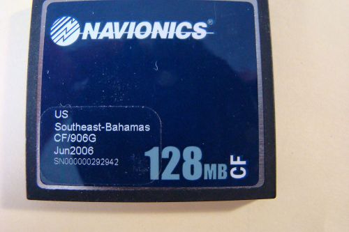Navionics cf chart card for us southeast - bahamas 128 mb