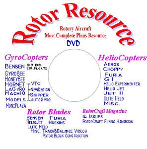 Rotor resource: gyros, helos, rotor blades diy