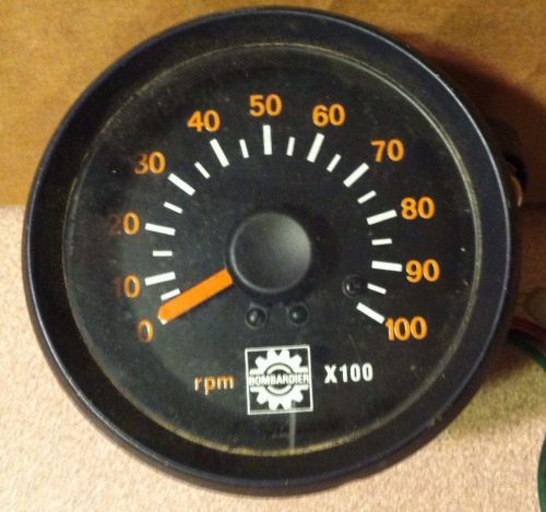 Snowmore!! - vintage snowmobile bombardier 100 mph speedometer