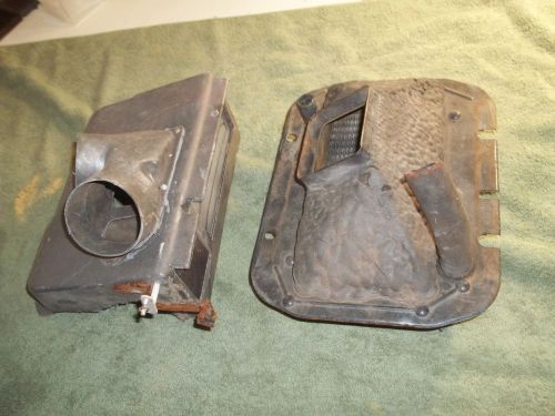 1957 chevrolet factory ac heater core housing and core