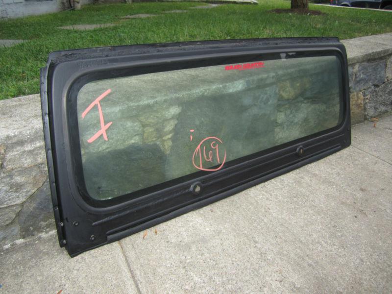 Jeep yj 87-95 wrangler - windshield frame with glass || window steel flat black