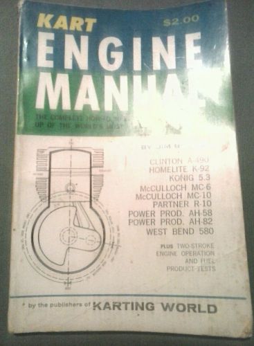 Kart engine manual