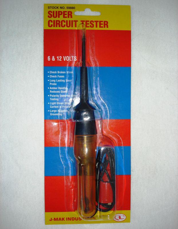 Calterm 6 and 12 volt circuit tester / probe