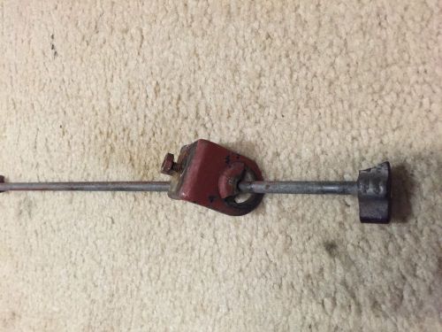1947 - 1953 chevy / gmc truck heater valve rod and bracket usa made