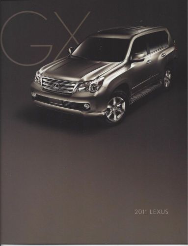 2011 lexus gx  19 page dealer brochure