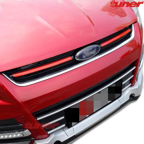 Red  upper grille side custom cut vinyl decal sticker for escape/kuga ford 13-16