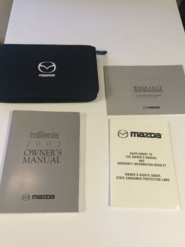 2002 mazda millenia owners manual
