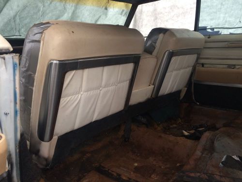 1966 cadillac deville front seat original