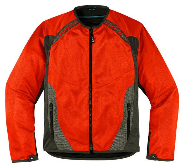 Icon anthem mesh motorcycle jacket blue lg/large