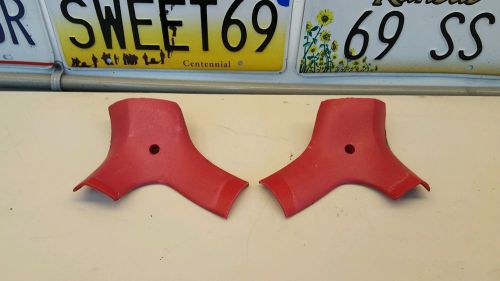 78 79 80 81 firebird trans am camaro t-top  &#034;y&#034; trim set, fisher red t-top