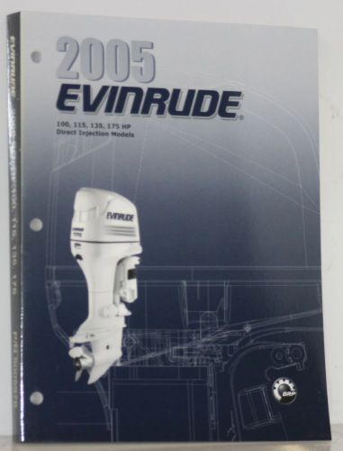 New oem 2005 evinrude so di 100 - 175 hp outboard motor service manual 5005976