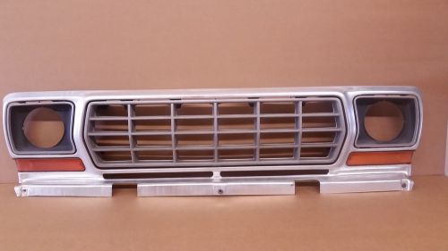 1978 1979 ford f150 f250 truck grille assembly round headlights 78 79
