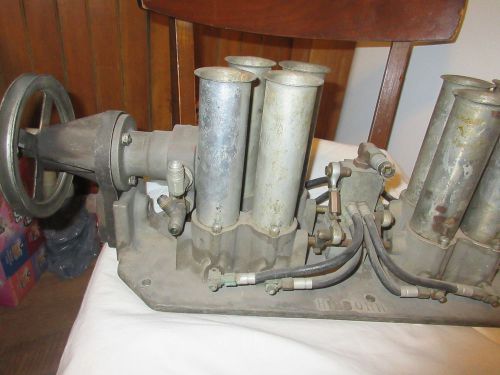 Vintage  hilborn fuel injection for flathead v8 ford, mercury, 1932-1953