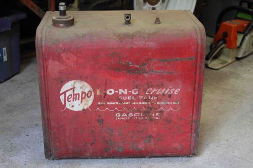 Vintage tempo l-o-n-g cruise fuel tank