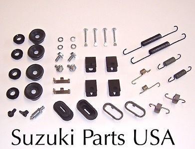 Rear brake drum repair kit - level 3 - oem/sgp - suzuki samurai 86-95     atl,ga